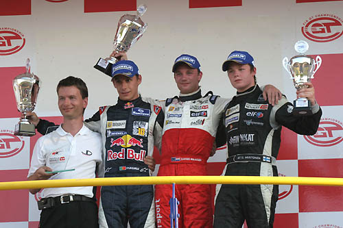 Podium Formula Renault NEC race 1